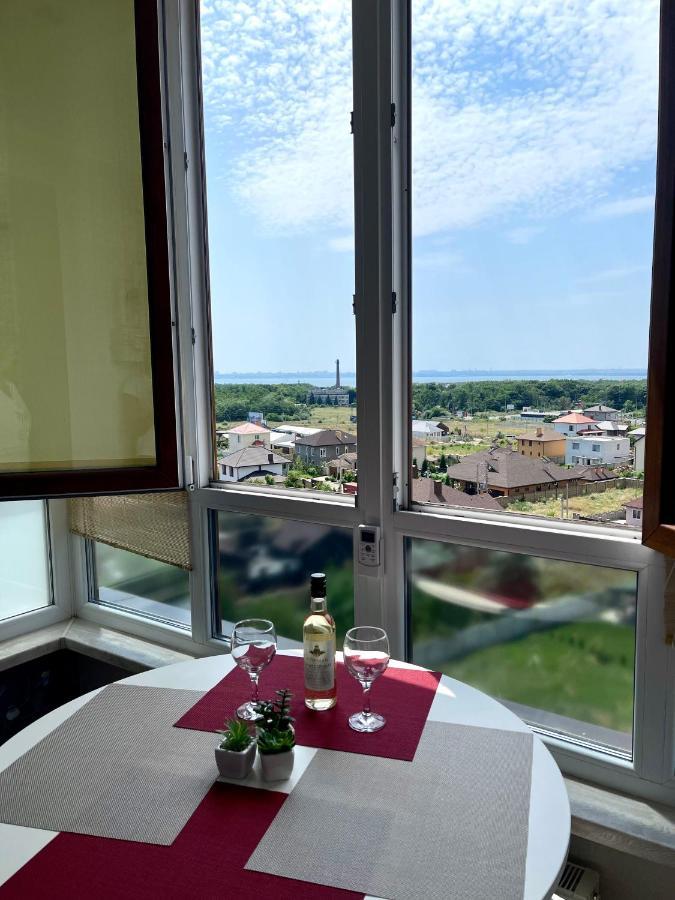 Уютная Квартира С Видом На Море Riviera City Apartman Fontanka Kültér fotó